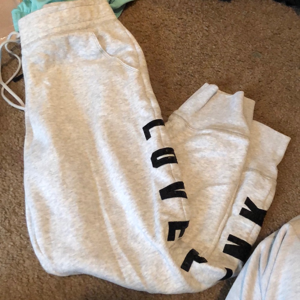 Pink joggers